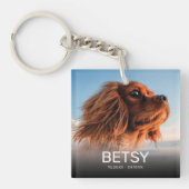 Pet Foto Forever zou niet lang genoeg zijn geweest Sleutelhanger (Voorkant)