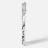 Pet Foto Hondenliefhebber potlood tekening iPhone Case-Mate iPhone Case (Achterkant / Rechts)