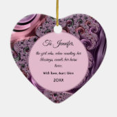 Pet Foto Modern Aangepast Keramisch Ornament (Achterkant)