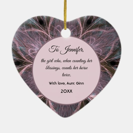 Pet Foto Modern Aangepast Keramisch Ornament (Achterkant)