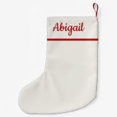 Pet-foto omkeerbaar, aangepast kleine kerstsok (Achterkant)