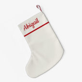 Pet-foto omkeerbaar, aangepast kleine kerstsok (Achterkant (Hangend))