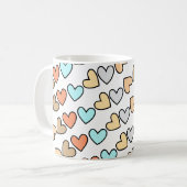 Pet foto op de harten koffiemok (Voorkant links)