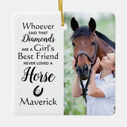 Pet foto van Pet Keramisch Ornament (Voorkant)