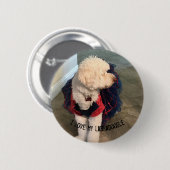 Pet Foto's en offertes aanpassen Ronde Button 5,7 Cm (Voorkant /achterkant)