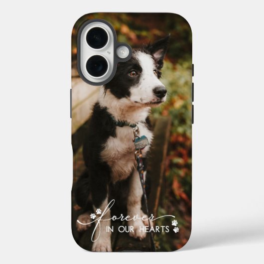 Pet-foto's verven voor altijd in ons hart Case-Mate iPhone case (Achterkant)