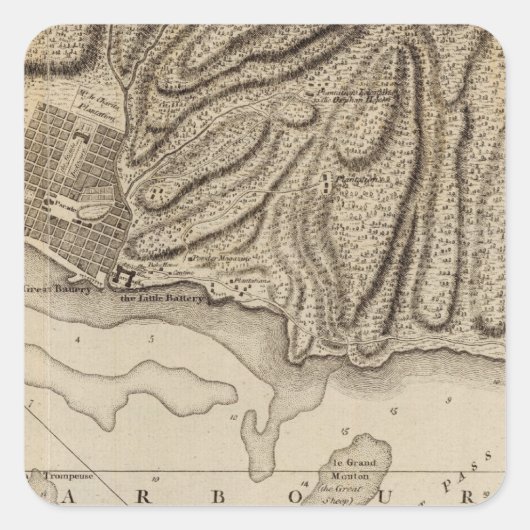 Pet Francois Vierkante Sticker (Voorkant)