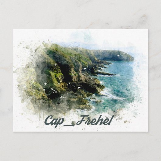 Pet Frehel Brittany France Travel Briefkaart (Voorkant)