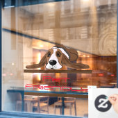 Pet Friendly Raamsticker (Cafe Raam)