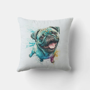 Pet Friends Dog Dad Cat mam Gift BFF Besties Foto Kussen