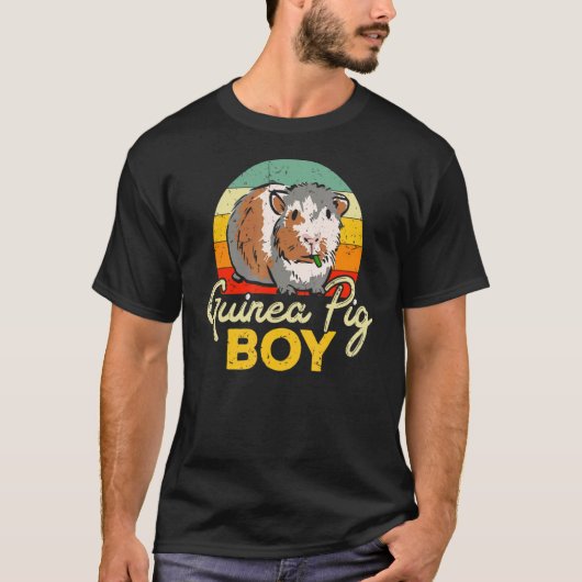 Pet Furry Potato Guinea Pig Boy T-shirt (Voorkant)