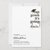 Pet gaat het Afstuderen omlaag. Kaart (Voorkant)