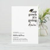 Pet gaat het Afstuderen omlaag. Kaart (Staand voorkant)