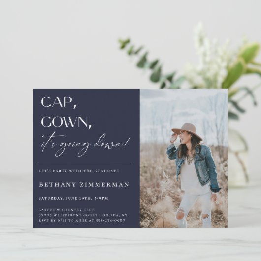 Pet gaat naar beneden. kaart (Staand voorkant)