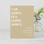 Pet gaat naar beneden. kaart (Staand voorkant)