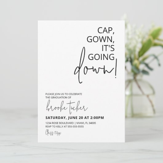 Pet gaat naar beneden. kaart (Staand voorkant)