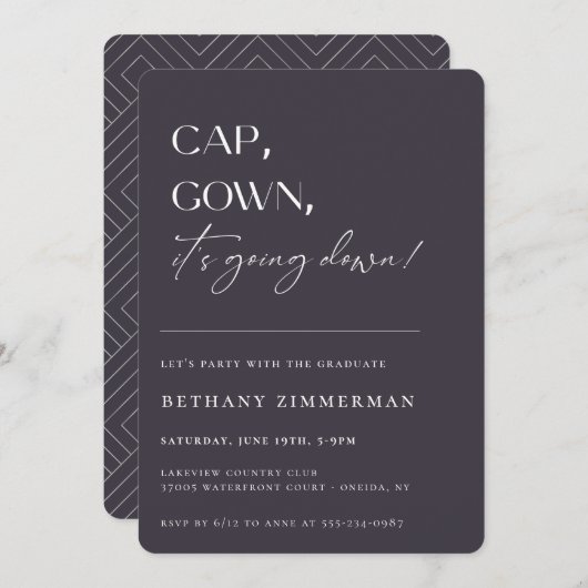 Pet gaat naar beneden. kaart (Voorkant / Achterkant)