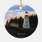 Pet Gaspe Light-versiering Keramisch Ornament (Voorkant)