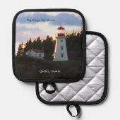 Pet Gaspe Vuurtoren pothouder Pannenlap (Voorkant / Achterkant)