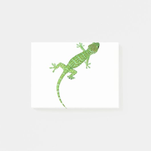 Pet Gecko Lizard design Post-it® Notes (Voorkant)