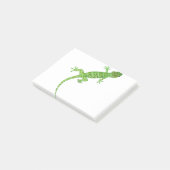 Pet Gecko Lizard design Post-it® Notes (Schuin)