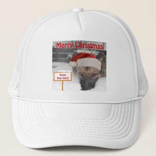Pet German Shepherd Stop Hier Sign (Voorkant)