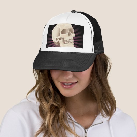 pet glimlach schedel (In situ)