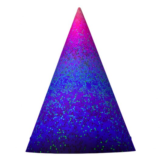 Pet Glitter Star Dust Feesthoedjes (Voorkant)