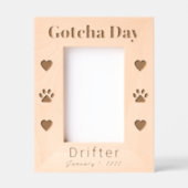 Pet Gotcha Day Gegraveerde Lijstjes (Voorkant)