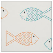 Pet Goudvis / Koi Karper Vis Print Patroon Stof (Swatch)