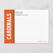 Pet & Gown Class Reunion Save-the-Date Briefkaart (Achterkant)