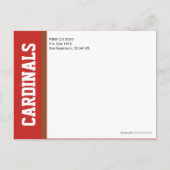 Pet & Gown Class Reunion Save-the-Date Briefkaart (Achterkant)
