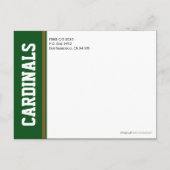 Pet & Gown Class Reunion Save-the-Date Briefkaart (Achterkant)