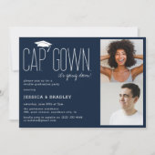 Pet, Gown, het gaat naar beneden! Dubbele afstudee Kaart (Voorkant)