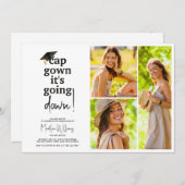 Pet Gown Het gaat naar beneden Photo Collage Afstu Kaart (Voorkant / Achterkant)