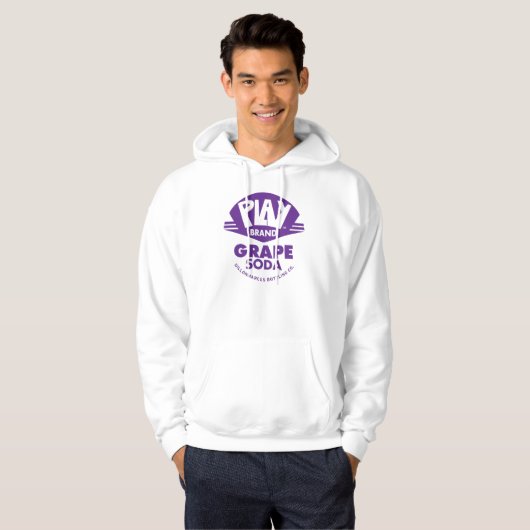 Pet Grape Soda afspelen Hoodie (Voorkant volledig)