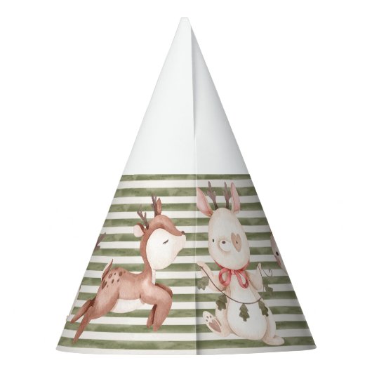 Pet Groene Partij Feesthoedjes (Achterkant)