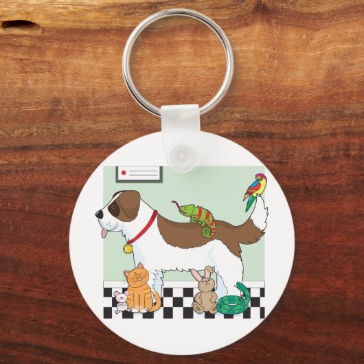 Pet-groep Sleutelhanger (Voorkant)