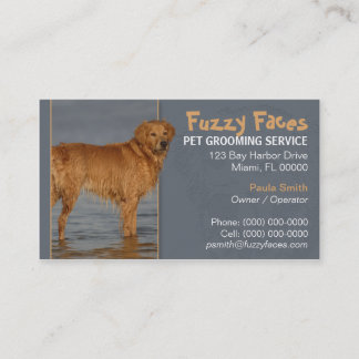 Pet Groomer Business Card Visitekaartje