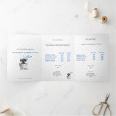 Pet Groomer Promotie Drieluik Kaart (Binnen)