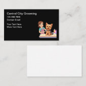 Pet Groomer Simple Business Cards Visitekaartje (Voorkant / Achterkant)