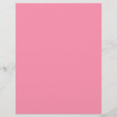 Pet Groomer Spa Robes Pink Sign-In Guest Sheet Flyer (Achterkant)