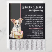 Pet Groomer Tear-Away Flyer (Voorkant / Achterkant)