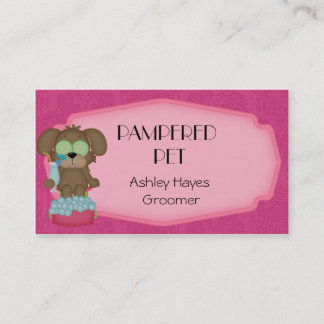 Pet Groomer/Vet Visitekaartje