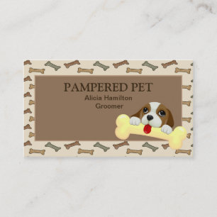 Pet Groomer/Vet Visitekaartje