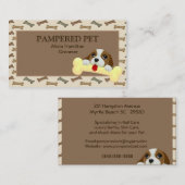 Pet Groomer/Vet Visitekaartje (Voorkant / Achterkant)