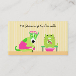 Pet Groomer Visitekaartje