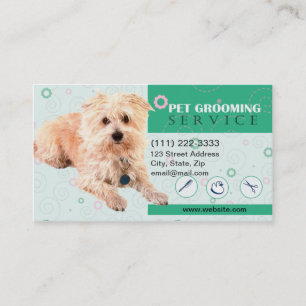Pet Groomer Visitekaartje
