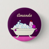 Pet Groomer's Dog Bath Ronde Button 5,7 Cm (Voorkant)