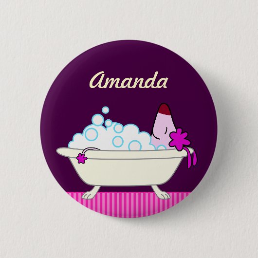 Pet Groomer's Dog Bath Ronde Button 5,7 Cm (Voorkant)